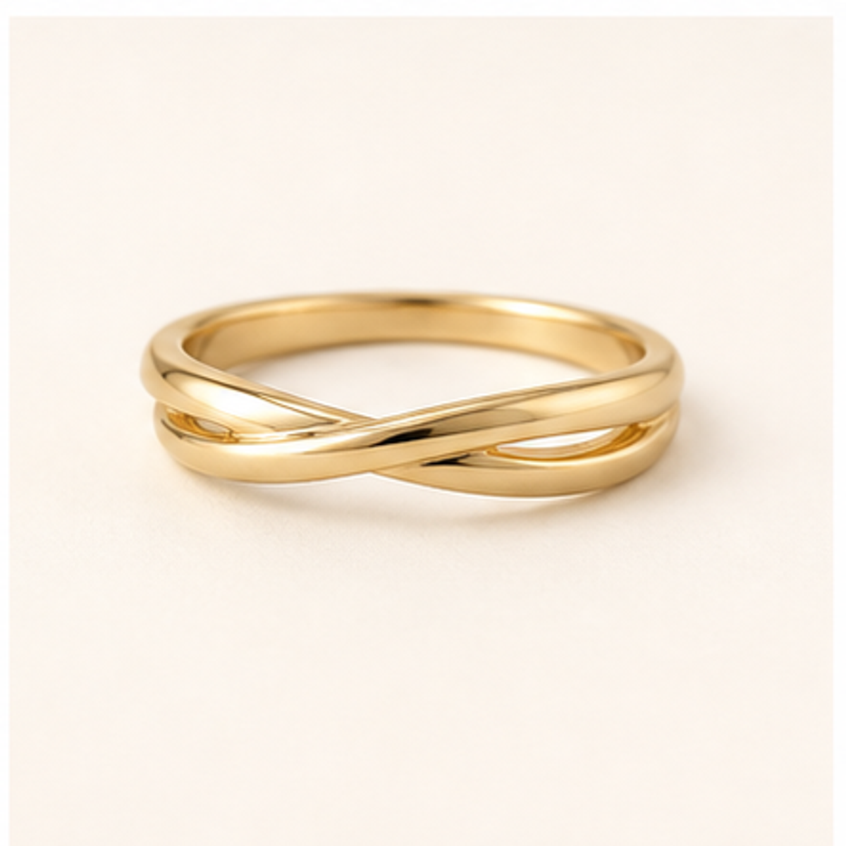Bague Entrelacs Dorés
